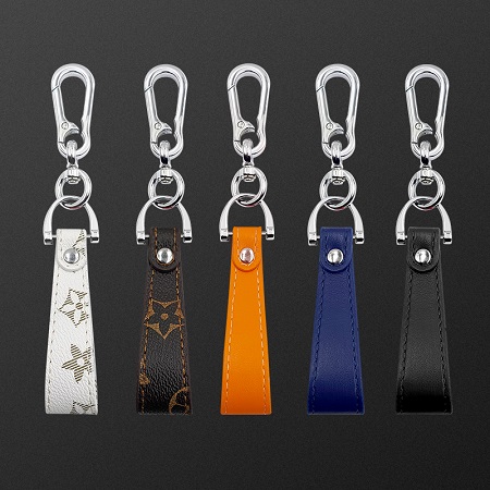 leather keychain A